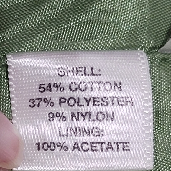 Ann Taylor LOFT Size 8 Cotton Blend Midi Skirt Side Slit Office Career Liner - Picture 6 of 7